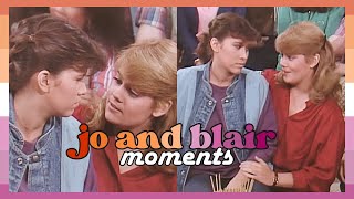 a compilation of jo & blair moments | season 5 [the facts of life]