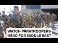 See 82nd Airborne troops head out to support embassy forces