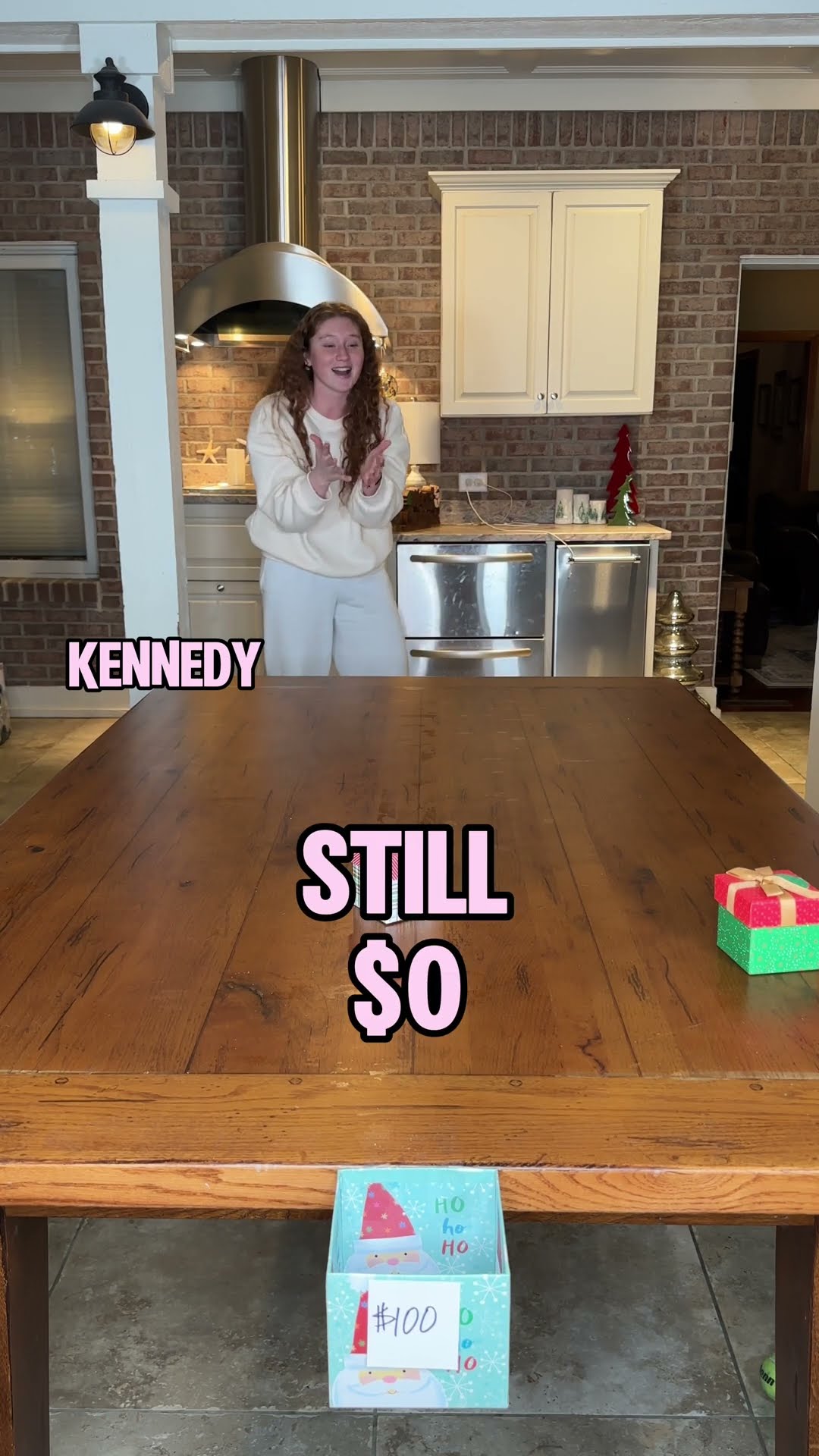 Did she miss these on purpose??? #funny #familyfun #christmasgames