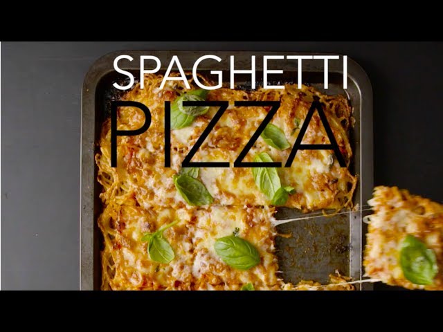 Spaghetti Pizza