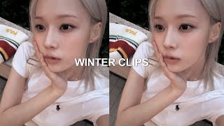 aespa winter clips (with mega link)