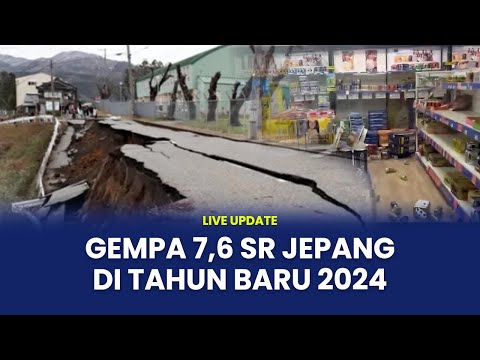 🔴UPDATE Gempa Bumi Magnitudo 7,6 Guncang Jepang hingga Muncul Peringatan Tsunami