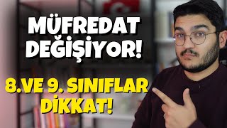 Müfredat Değişiyor Kimler Etkilenecek?