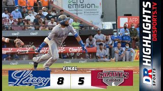 Resumen Tigres del Licey vs Gigantes del Cibao | 13 NOV 2021 | Serie Regular Lidom