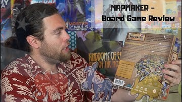 MapMaker  : The Gerrymandering Game - Kickstarter - Board Game Review