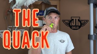 Duck Calling  How to quack on a duck call (How to Quack and fundamentals)