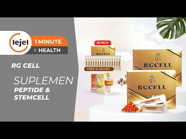 RG CELL Minuman Peptide 100% Melawan Diabetes! Memperbaiki Sel Tubuh yang Rusak class=