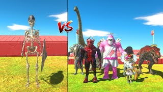 Fight Against the CRAZY Skull Warriors