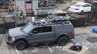 Mobile Tactical Drone Operations Video Drone Launch