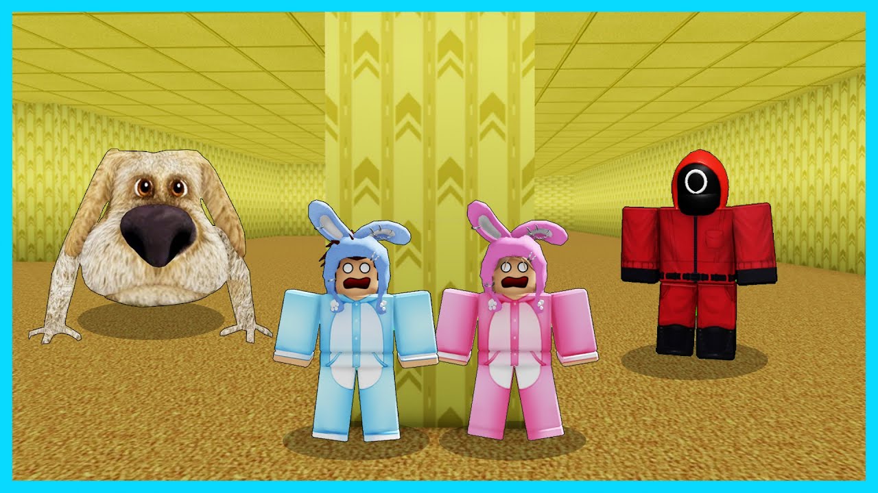 MIPAN & ZUZUZU Kabur Dari Backrooms Yang Penuh Monster Menyeramkan! ROBLOX