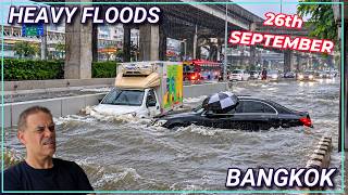Bangkok’s Extreme Floods 🌧️ September 26, 2026 | Streets Under Water