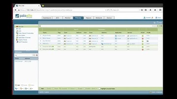 9. Palo Alto Networks Firewall -  Application Groups and Filters