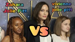 Vivienne Jolie-Pitt  vs Zahara Jolie-Pitt(angelina doughters) transformation⭐2022