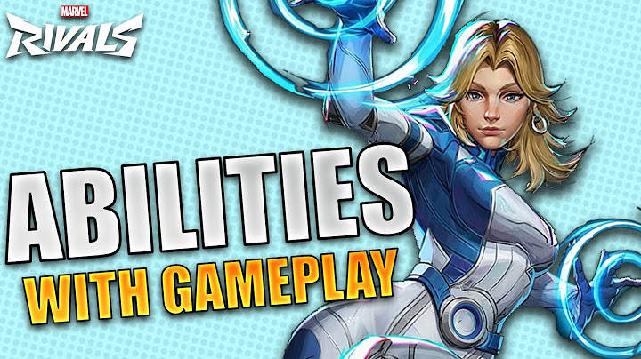 INVISIBLE WOMAN ABILITIES EXPLAINED! MARVEL RIVALS