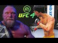 UFC4 Bruce Lee vs. Brock Lesnar EA Sports UFC 4 PS5