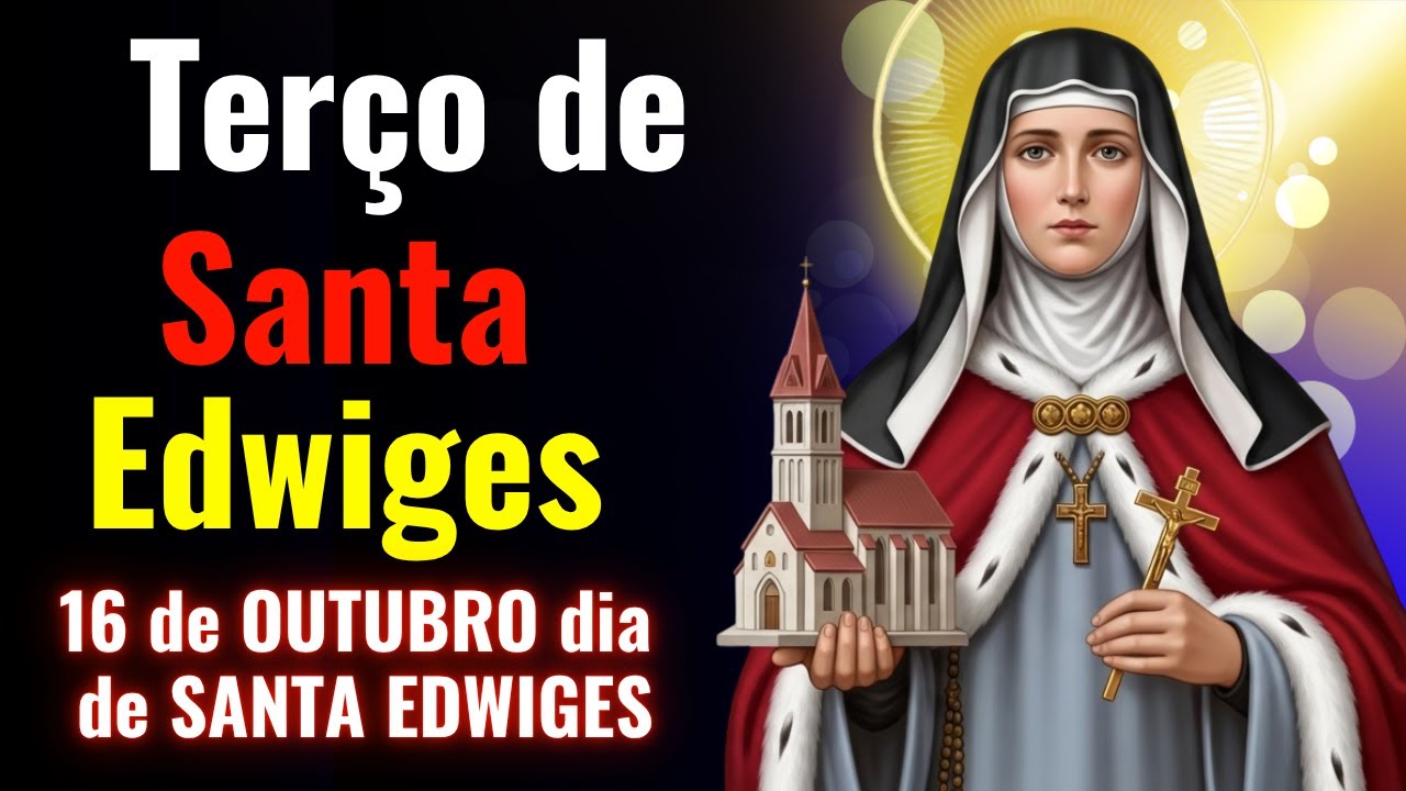 📿🥀 TERÇO DE SANTA EDWIGES 💰 Padroeira dos Endividados | Libertação Financeira e Milagres Urgentes