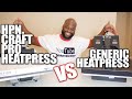 Heat Press Nation Craft Pro VS Generic Heat Press