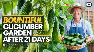 Bountiful Cucumber Garden After 21 Days: Expert Tips for a Massive Harvest!