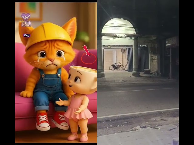 balerinacapocina dan kucing imut #cartoon #comedy #kucing #anomaly #anomali #anomaliviral #balerina