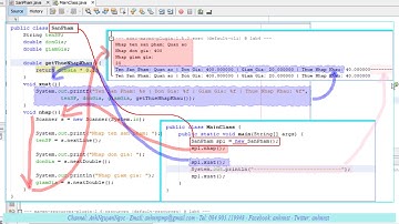 Lab 4.B2: Tạo đối tượng từ lớp SanPham và gọi thực hiện các phương thức