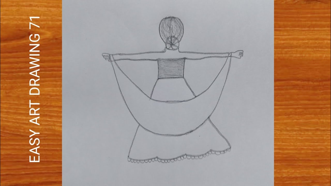 Tutorial girl drawing || very beautiful girl drawing easy how to draw a girl 