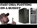Budget chia farming build (40 plots per day!)