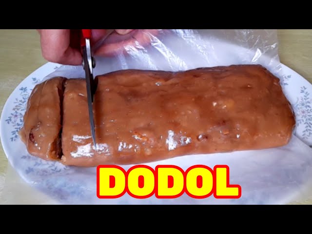 HOW TO MAKE  DODOL JUST 3 INGREDIENTS. class=