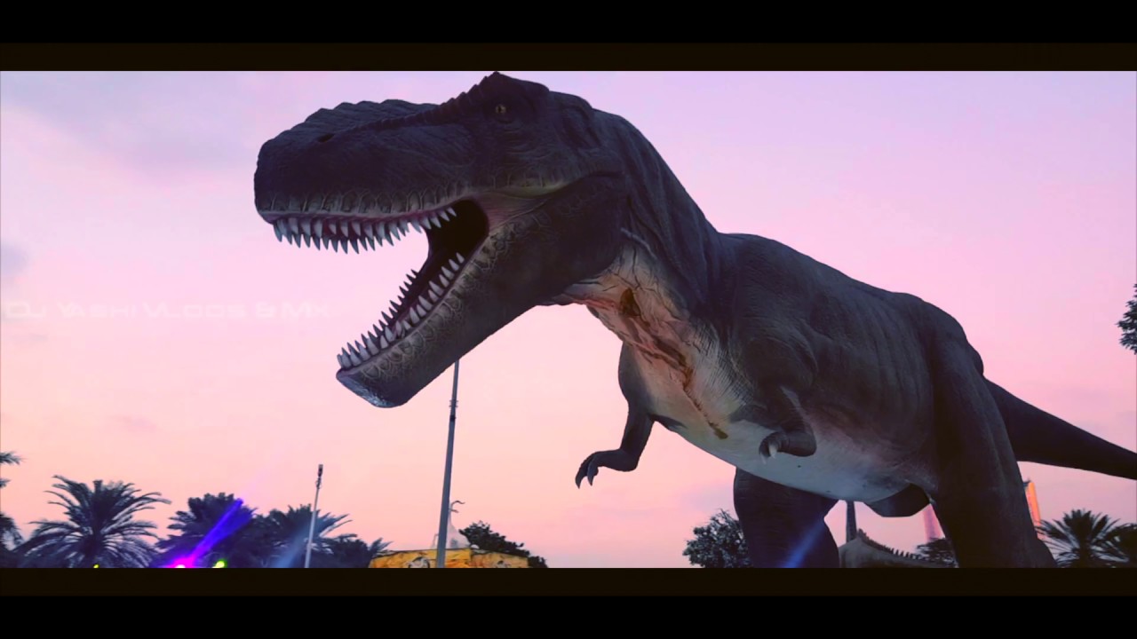 Garden Glow & Dinosaur Park Dubai | Jan 2018 | Travel Vlog 101