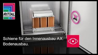 Schiene für den Innenausbau AX. Bodenausbau.