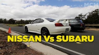 Nissan Vs Subaru Battle