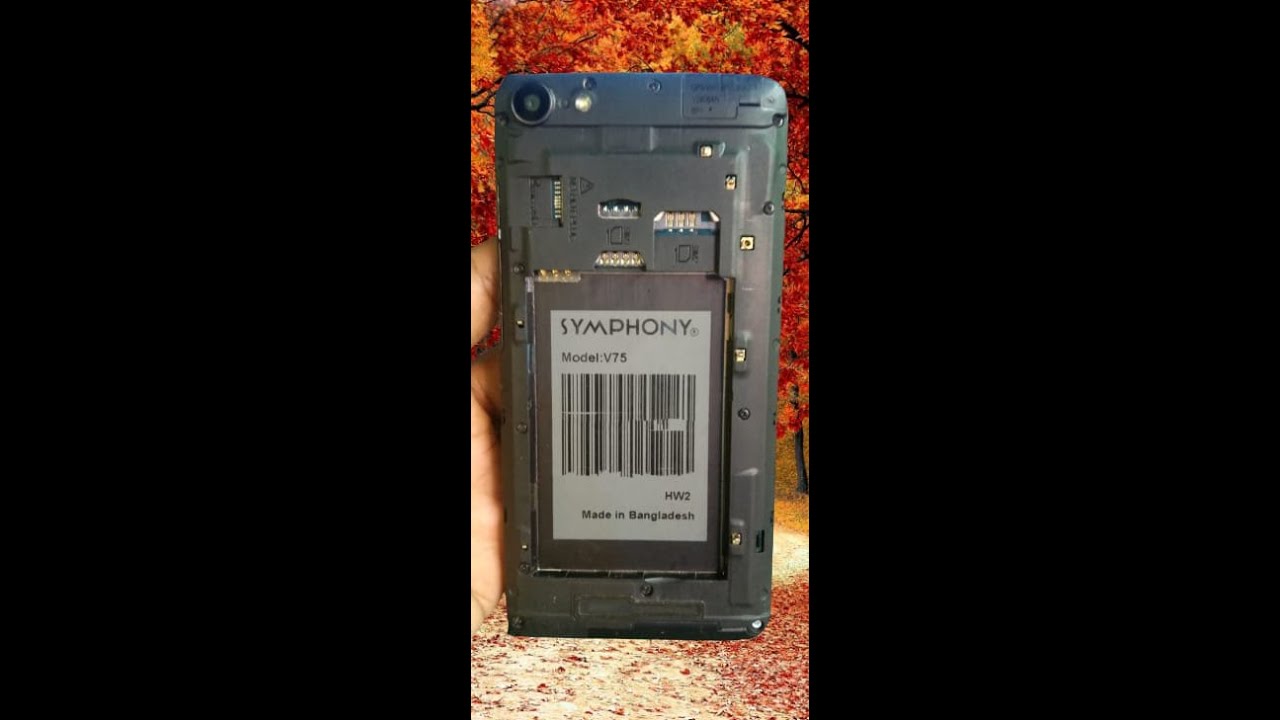 symphony v75 spd HW2 flash file without password FREE