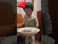 【新幹線デコカレー✌️✌️】一瞬で泣きやむのかわゆい