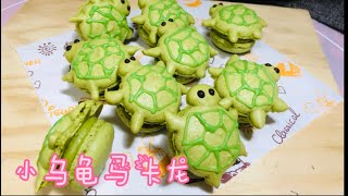 Super Cute Turtle Macarons 超可爱小乌龟马卡龙