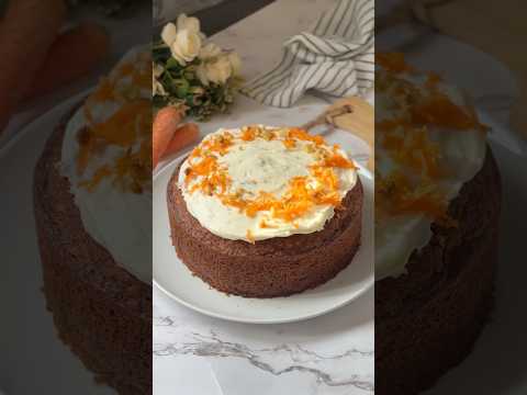 La mejor receta de carrot cake🤍 #carrotcake #postresdeliciosos #receta