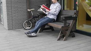 ベンチが変形？！とても珍しいトランスフォーマーベンチ！！