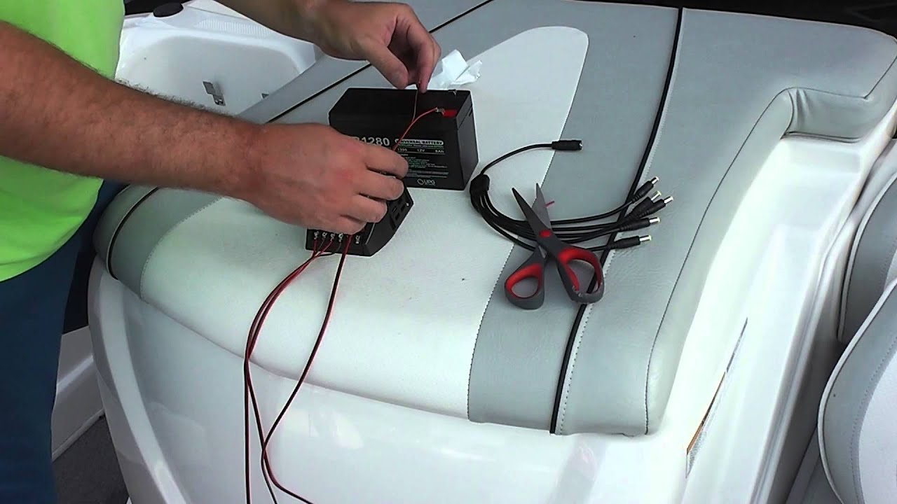DIY Boat Solar Power Solution for LED Lighting - YouTube