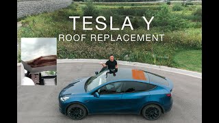 Tesla Y Glass Roof Replacement Cost $$$ /Story