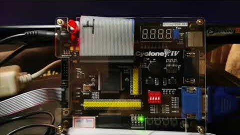 pong game fpga