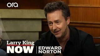 Edward Norton on ‘Motherless Brooklyn’, climate change, & acting styles