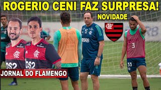 ROGÉRIO CENI FAZ SURPRESA PARA OS JOGADORES! 2 REFORÇOS VOLTANDO AO MENGÃO E EXCELENTE NOTÍCIA! E+