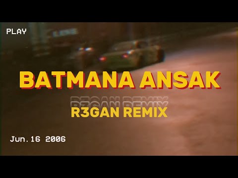 Batmana Ansak (R3GAN Remix)  | G-House Car music 2025