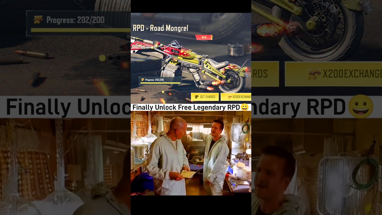 Finally Unlock Free Legendary RPD😀 