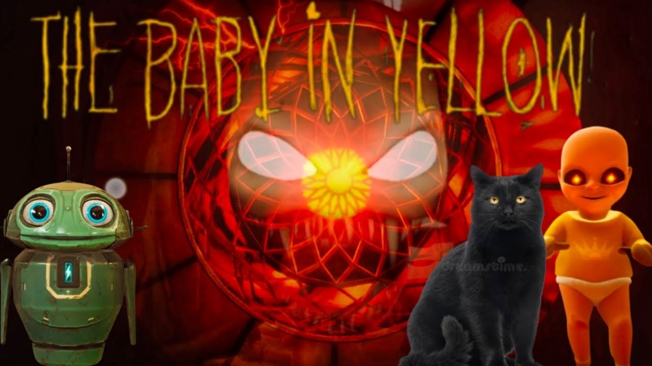 Dangerous Baby is back Baby in yellow black cat update The Baby in Yellow YouTube