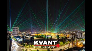 The largest lasershow ever - KVANT Lasers