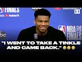 Giannis Explaining Why He Keeps Leaving Games Early Is Comedy