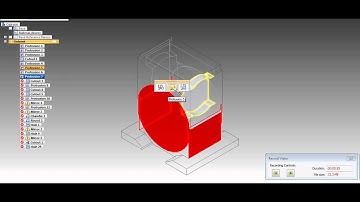 Vídeo Creación de Caja - Reductor Sinfín Corona - Solid Edge ST7