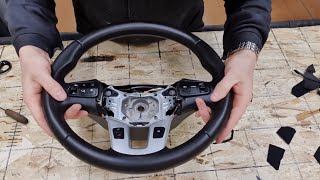 видео: Перетяжка руля Kia Sportage 3 картинка: Перетяжка руля Kia Sportage 3