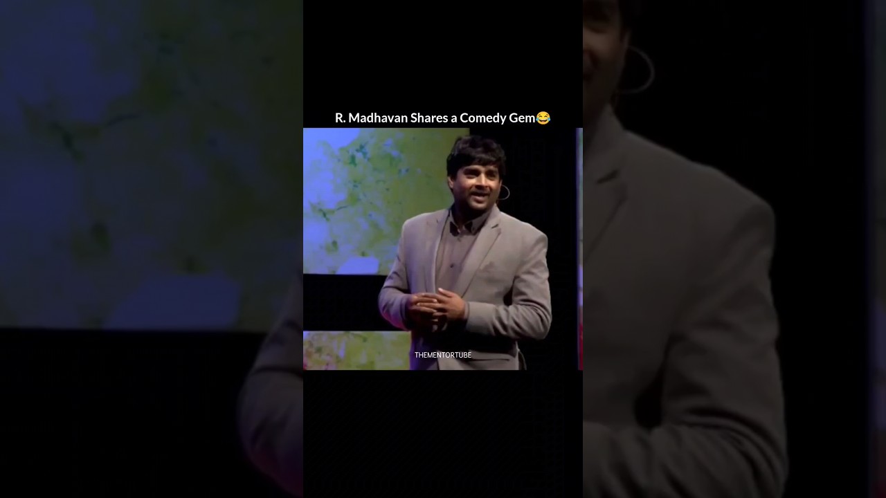 R. Madhavan Shares a Comedy Gem