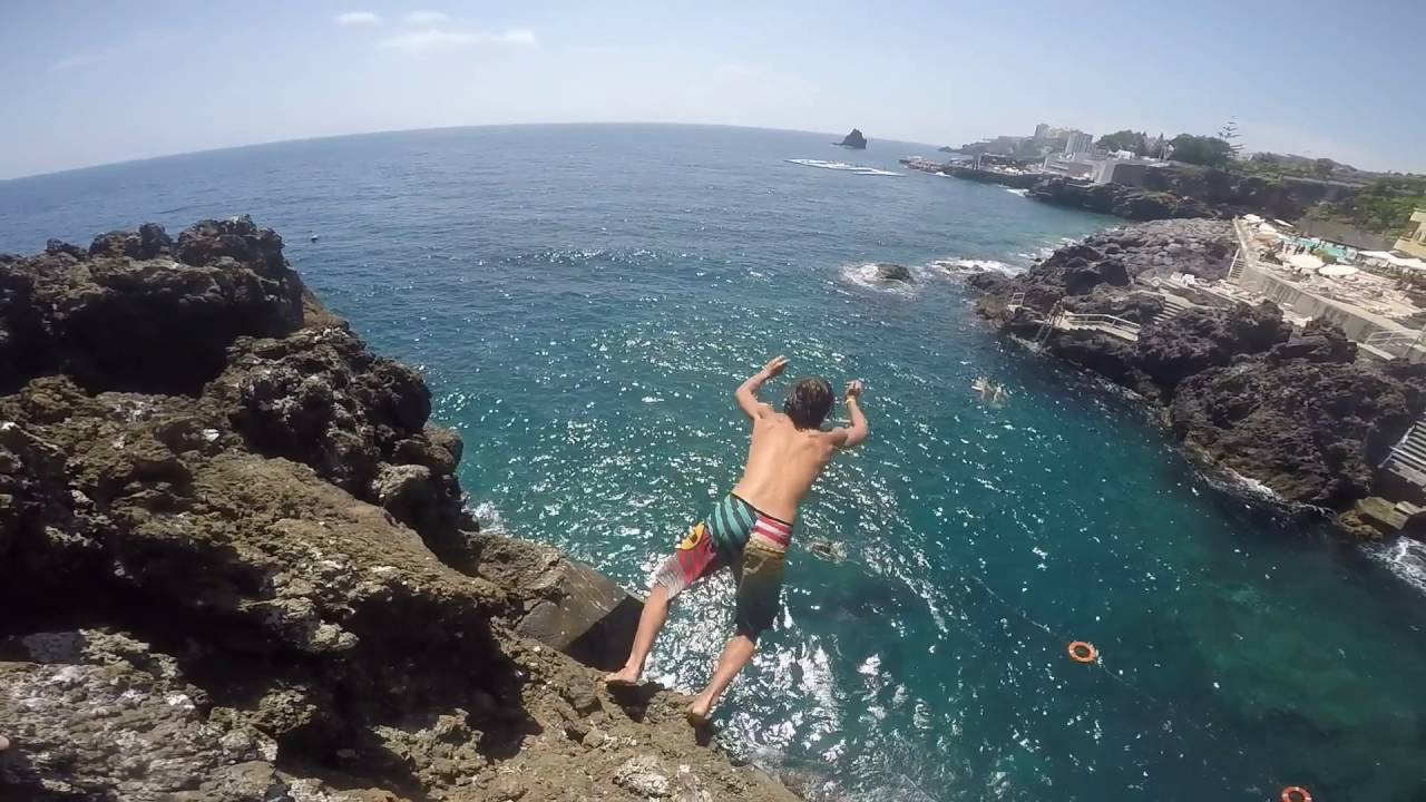 Madeira '16 Cliff Diving YouTube