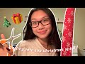 GETTING INTO THE CHRISTMAS SPIRIT🎄 | grwm for xmas pics, delivering gifts 🥰 | VLOGMAS DAY 22